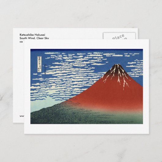 South Wind, Clear Sky Briefkaart (Voorkant / Achterkant)