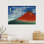 South Wind Clear Sky Gaifu Kaisei Poster (Keuken)