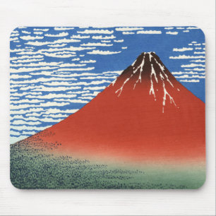 South Wind Clear Sky, Red Fuji, Katsushika Hokusai Muismat