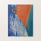 South Wind, Clear Weather, 1830-1833 by Hokusai Legpuzzel (Verticaal)