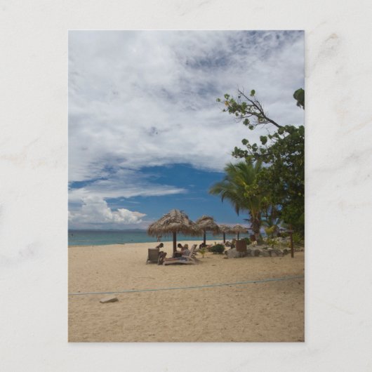 South Zee Island Beach, Fiji Briefkaart (Voorkant)