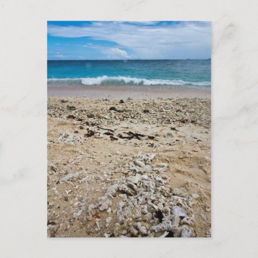 South Zee Island Beach, Fiji Briefkaart (Voorkant)