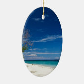 South Zee Island Beach, Fiji Keramisch Ornament (Rechts)