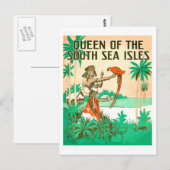 South Zee Queen Briefkaart (Voorkant / Achterkant)