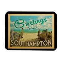 Southampton Beach Vintage Travel