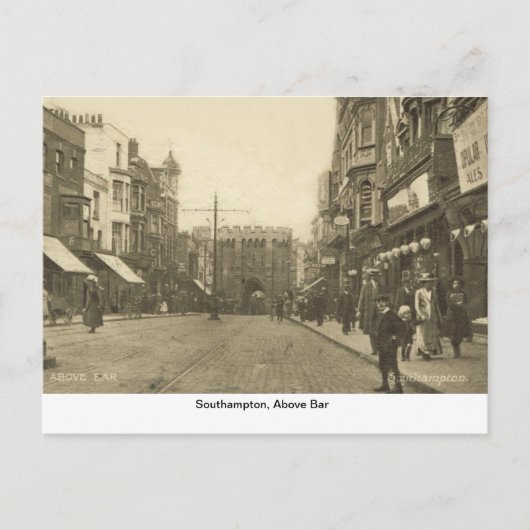 Southampton, boven Bar Briefkaart (Voorkant)