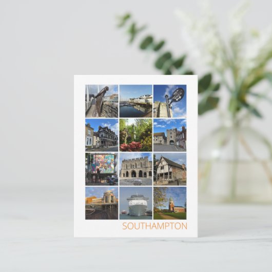 Southampton Briefkaart (Staand voorkant)