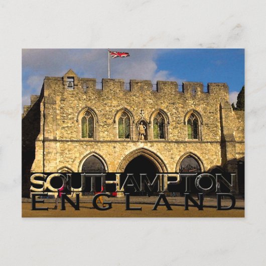 Southampton Briefkaart (Voorkant)