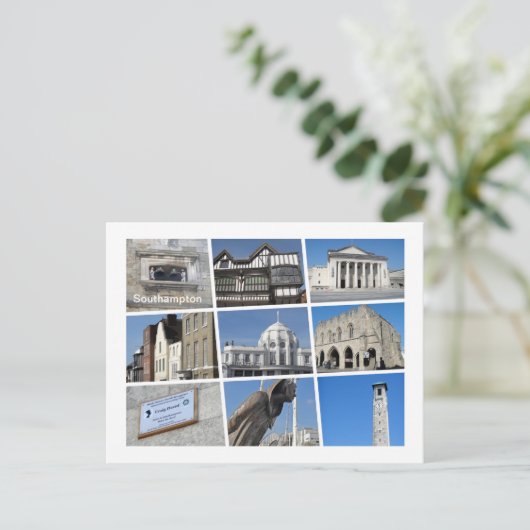 Southampton Briefkaart (Staand voorkant)