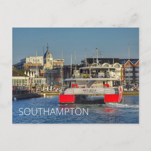 Southampton Briefkaart (Voorkant)