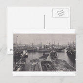 Southampton Docks 1905 Briefkaart (Voorkant / Achterkant)