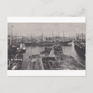 Southampton Docks 1905 Briefkaart