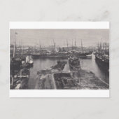 Southampton Docks 1905 Briefkaart (Voorkant)