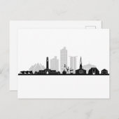 SOUTHAMPTON England fußball City Skyline Silhouett Briefkaart (Voorkant / Achterkant)