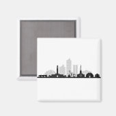 SOUTHAMPTON England fußball City Skyline Silhouett Magneet (Voorkant / Achterkant)
