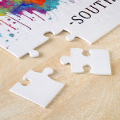 Southampton England Skyline Legpuzzel (Zijkant)