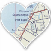 Southampton Ontario Sticker (Voorkant)