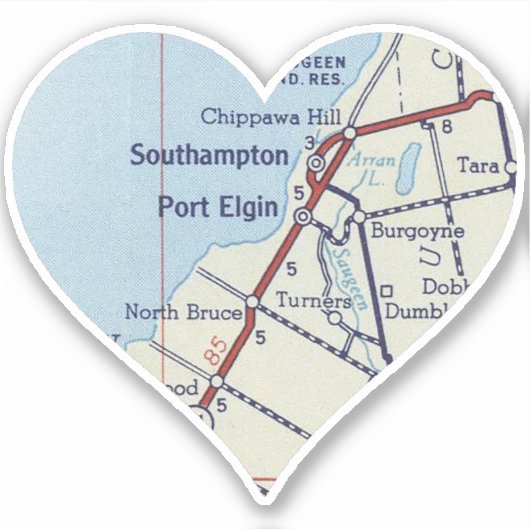 Southampton Ontario Sticker (Voorkant)