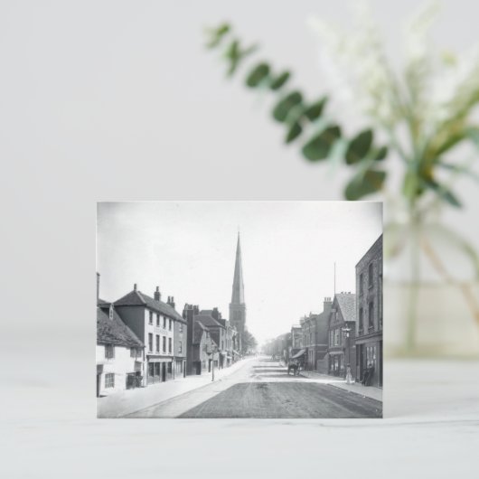  Southampton Street, Reading England, 1891 Briefkaart (Staand voorkant)