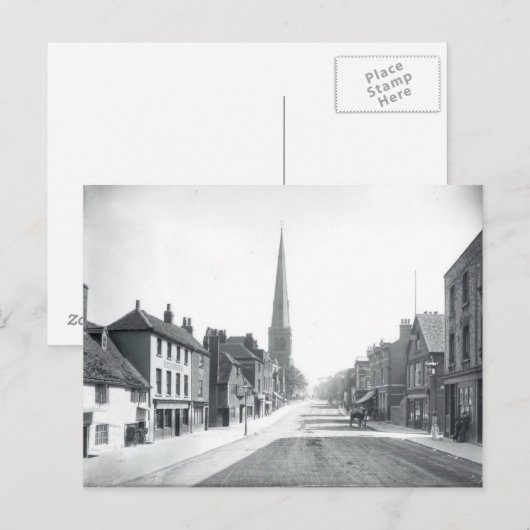  Southampton Street, Reading England, 1891 Briefkaart (Voorkant / Achterkant)