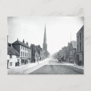  Southampton Street, Reading England, 1891 Briefkaart