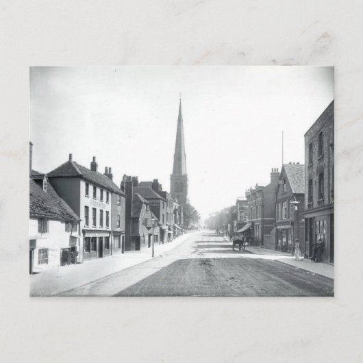  Southampton Street, Reading England, 1891 Briefkaart (Voorkant)