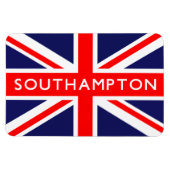 Southampton Vlag Magneet (Horizontaal)
