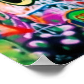 Southbank Graffiti - Poster Londen (Hoek)