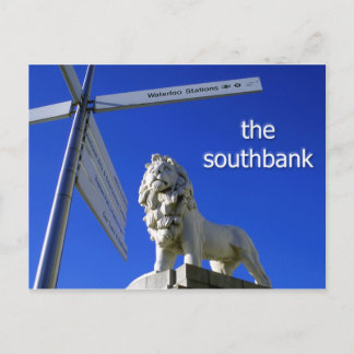Southbank Lion briefkaart