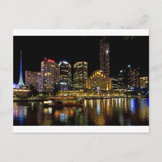 Southbank Melbourne. Briefkaart (Voorkant)