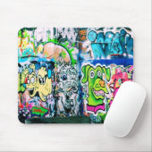 Southbank Skatepark Graffiti Mousepad Muismat (Met muis)