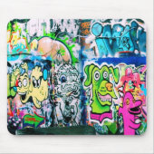 Southbank Skatepark Graffiti Mousepad Muismat (Voorkant)