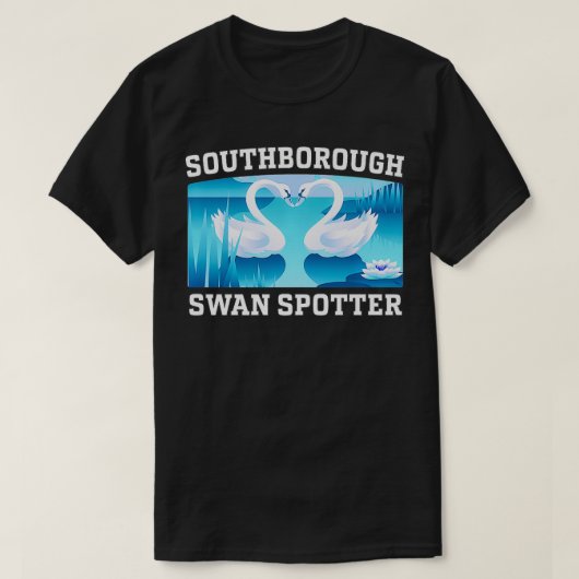 Southborough Swan Spotter Premium T-shirt (Design voorkant)