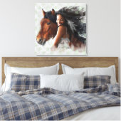 SOUTHBOUND - Wrapped Canvas (Insitu (Slaapkamer))