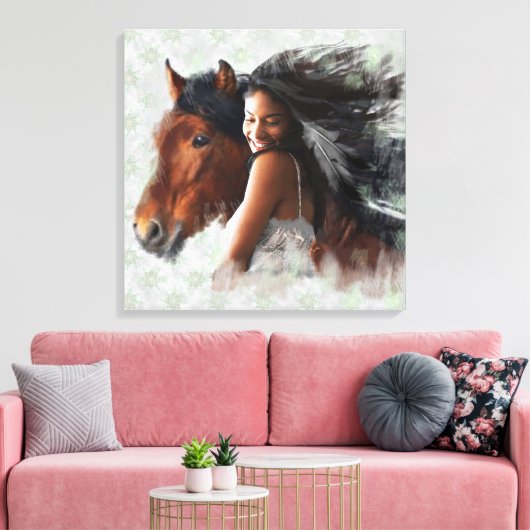 SOUTHBOUND - Wrapped Canvas Afdruk (Insitu (Woonkamer))