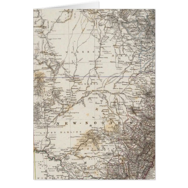 Southeast Australia Map (Voorkant)