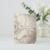 Southeast Australia Map Briefkaart (Staand voorkant)