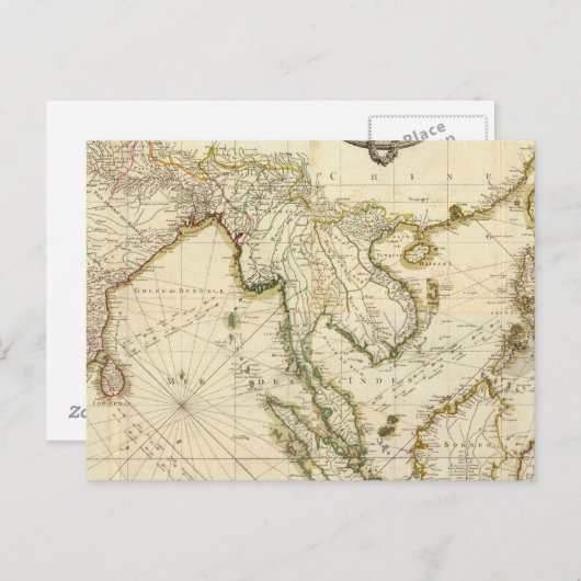 SoutheaSt. India Briefkaart (Voorkant / Achterkant)