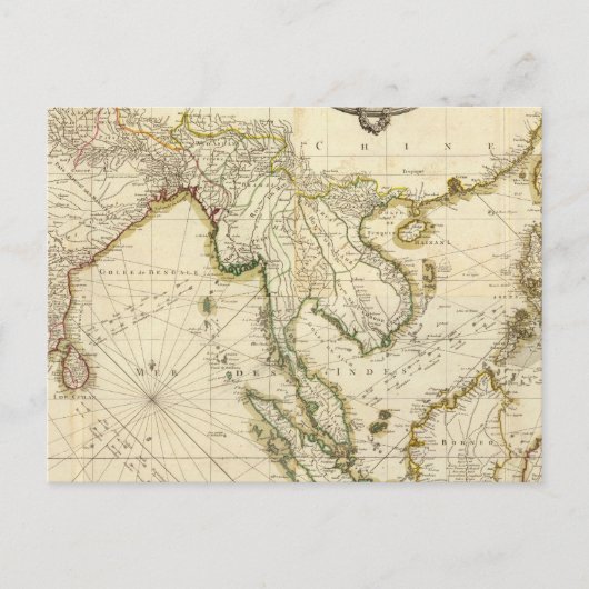 SoutheaSt. India Briefkaart (Voorkant)