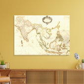 SoutheaSt. India Canvas Afdruk (Insitu (Woonkamer))