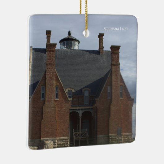Southeast Light Lighthouse Ornament  (Rechts)