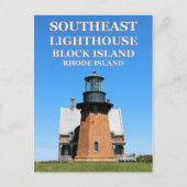 Southeast Lighthouse, Block Island, RI Briefkaart (Voorkant)