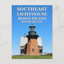 Southeast Lighthouse, Block Island, RI Briefkaart
