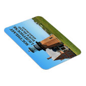 Southeast Lighthouse, Block Island RI Flexi-Magnet Magneet (Rechterzijde)