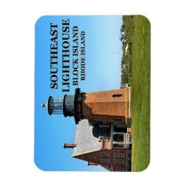 Southeast Lighthouse, Block Island RI Flexi-Magnet Magneet