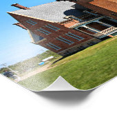 Southeast Lighthouse, Block Island RI Photo Print Foto Afdruk (Hoek)