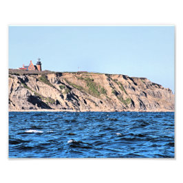 Southeast Lighthouse, Block Island RI Photo Print Foto Afdruk