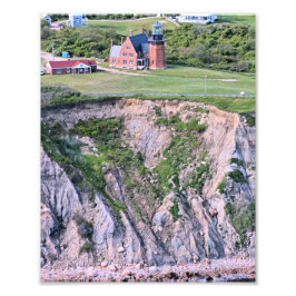 Southeast Lighthouse, Block Island RI Photo Print Foto Afdruk