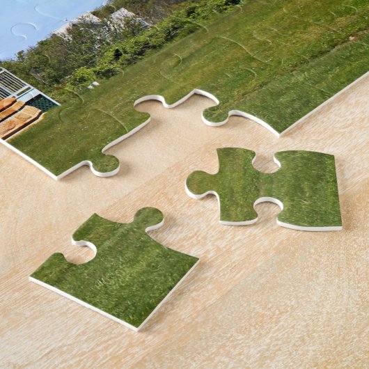 Southeast Lighthouse, Block Island RI Puzzle Legpuzzel (Zijkant)