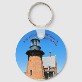 Southeast Lighthouse, Block Island RI Sleutelhange Sleutelhanger